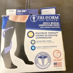 Unisex Medical Compression Socks - Black